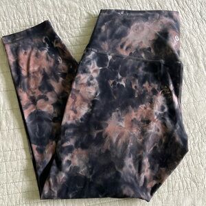 Lululemon Align Diamond Tie-Dye Leggings
